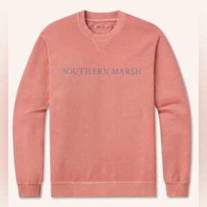 Southern Marsh seawash sweatshirt crewneck sweater Washed Terracota